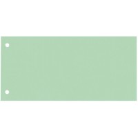 Oxford Lot de 100 intercalaires perfores en carton manille recycle Vert 10,5 x 24 cm