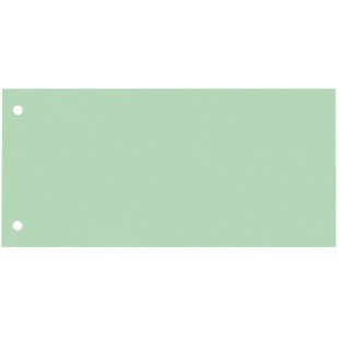 Oxford Lot de 100 intercalaires perfores en carton manille recycle Vert 10,5 x 24 cm