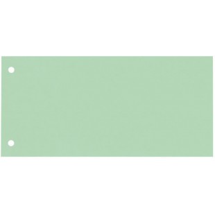 Oxford Lot de 100 intercalaires perfores en carton manille recycle Vert 10,5 x 24 cm