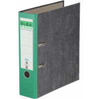  classeur rado marbre" Format A4, a dos large (1 piece) vert