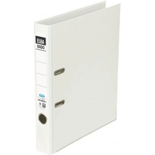 Lot de 20 : classeur"rado brillant A4 Format A4, a dos etroit (1 piece) blanc