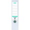 Lot de 10 : Smart Classeur a Levier A4 Dos 80 mm Polypro Blanc