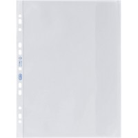 100460999 Document etui A4, grainee, farbl, PP, gepra, A4 incolore