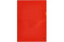 76442OG Lot de 25 pochettes plastifiees A4 150 my en PVC (Orange)