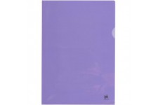 76442VI Lot de 25 pochettes plastifiees A4 150 my en PVC (Violet)