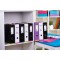 MyColour Classeur a  levier polypropylene Capacite 80mm A4 Noir et Lime Ref E104890914