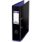 MyColour Classeur a  levier polypropylene Capacite 80mm A4 Noir et Violet Ref E104890911,Lot de 1