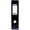 MyColour Classeur a  levier polypropylene Capacite 80mm A4 Noir et Violet Ref E104890911,Lot de 1