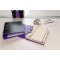 MyColour Classeur a  levier polypropylene Capacite 80mm A4 Noir et Violet Ref E104890911,Lot de 1