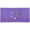 MyColour Classeur a  levier polypropylene Capacite 80mm A4 Blanc et Violet Ref E104890111,Lot de 1 piece
