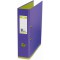 Oxford Classeur A4 MyColour 8 cm de large bicolore violet et vert clair