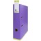 Oxford Classeur A4 MyColour 8 cm de large bicolore violet et vert clair