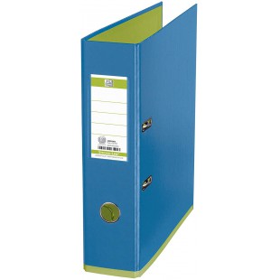 Oxford 100025923 MyColour Classeur a  levier avec revetement plastique exterieur et interieur 8 cm de large Format A4 Bicolore B