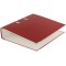 Lot de 10 : smart Pro - PP Carton classeur a anneaux - classeurs a anneaux (Rangement, Carton, vin rouge, A4, 8 cm, 285 mm)