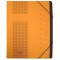 42496GB Chemise a elastiques en carton A4 450 g/m² 12 compartiments (Jaune) (Import Allemagne)