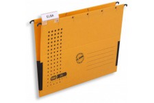 85803BL Lot de 5 chemises suspendues VE5 format A4 en carton 230 g/m² (Orange)