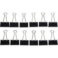 Original Mauly Klemmer 41 mm, Pinces , largeur de serrage 19 mm, 2144190, boite de 12 pieces, Noir