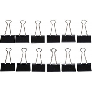 Original Mauly Klemmer 41 mm, Pinces , largeur de serrage 19 mm, 2144190, boite de 12 pieces, Noir