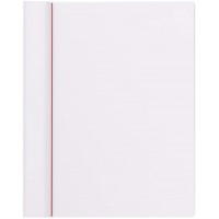 Porte-blocs plastique, pince sur le bord long