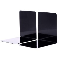 Serre - livres metalliques larges 14 x 12 x 14 cm noir 1 paire 3506290