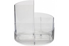 4117605 rundbox Organisateur de bureau 6 compartiments Transparent