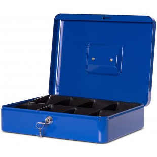 Caisse a  monnaie Bleu