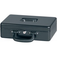 Caisse a  monnaie avec Trieur de pieces Indiquant La valeur Totale par Type de Piece, Acier, Cylindre de Securite, 300 x 245 x 9