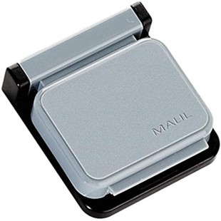 Pince Magnetique S, Pincage par Aimant, autoadhesive, 36 x 40 x 12 mm, grise, 10 Pieces