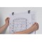Pince Magnetique S, Pincage par Aimant, autoadhesive, 36 x 40 x 12 mm, grise, 10 Pieces