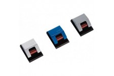 Pince a  Rouleaux S, Pincage Automatique par Rouleaux, autoadhesive, 33 x 43 x 17 mm, bleue, 10 Pieces