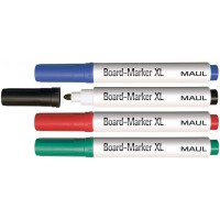  Marqeurs pout tableau blanc "XL" Pointe large ronde 2-2.5 mm assortis 4 pieces 6382799