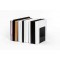 Serre - livres metalliques avec protection de surface 14 x 12 x 14 cm noir 1 paire 3506390