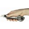 - Cutter Profi, 18 mm, avec 2 lames de rechange, poignee molle pour travaux de coupe difficiles