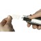 - Cutter Profi, 18 mm, avec 2 lames de rechange, poignee molle pour travaux de coupe difficiles