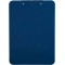 Porte - bloc plastique avec pince metallique Format A 4 pratique: avec patte d'accrochage 2340537 bleu