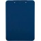 Porte - bloc plastique avec pince metallique Format A 4 pratique: avec patte d'accrochage 2340537 bleu