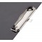 Porte - bloc plastique avec pince metallique Format A 4 pratique: avec patte d'accrochage 2340590 noir