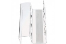 Porte-Marqueurs en acrylique, pour 4 Marqueurs, Magnetique, 170 x 95 x 55 mm, Transparent