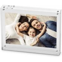 cadre - photo en acrylique de qualite superieure transparent 15 x 11,5 x 2,4 cm 1 pce 1954805