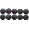 6162090 Aimants Solid, adherence : 0,3 kg, noir