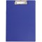 Porte-bloc a Rabat Carton plastifie format A4 Bleu