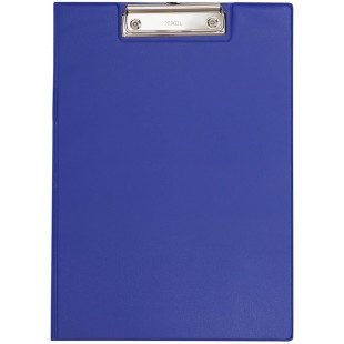 Porte-bloc a Rabat Carton plastifie format A4 Bleu