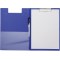 Porte-bloc a Rabat Carton plastifie format A4 Bleu