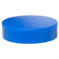 Aimant en plastique incassable rond 0,6 kg bleu