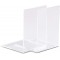3513705 Lot de 2 Serre-livres Transparent