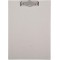 Porte-Bloc creative, Plaque a  ecrire, A4 Format Portrait, Carton, Solide, Recyclable, Ouverture 8 mm, Gris