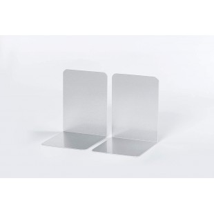 3527708 Lot de 2 Serre-livres Aluminium