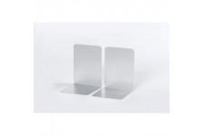 3527708 Lot de 2 Serre-livres Aluminium