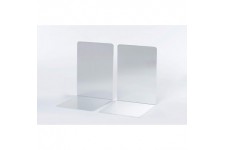 3527908 Lot de 2 Serre-livres Aluminium