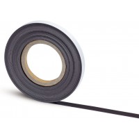 Ruban magnetique un cote auto-adhesif l'autre magnetique Decoupe robuste 10m x 3.5 cm 1 piece